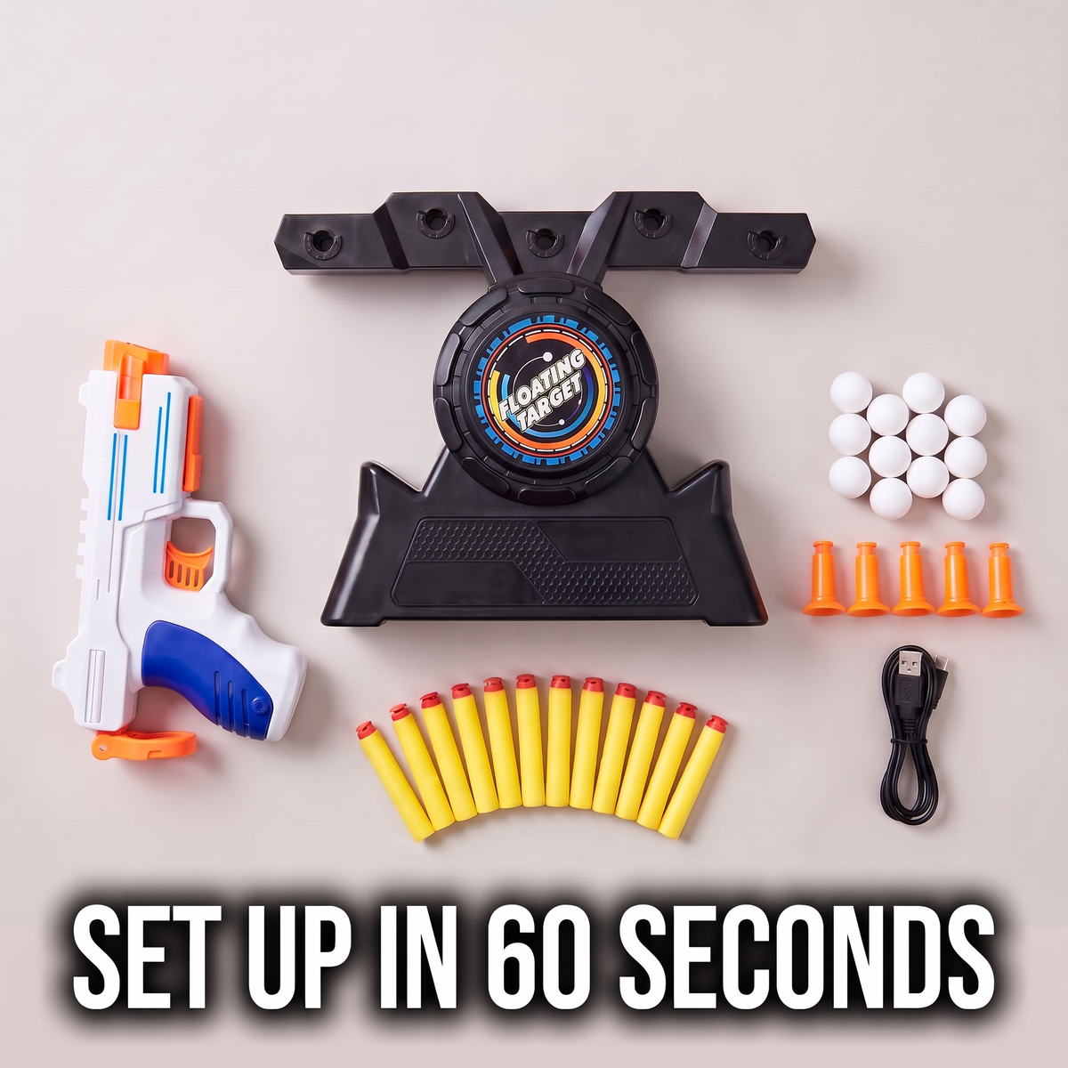 Five Up — The Hovering Target Game.